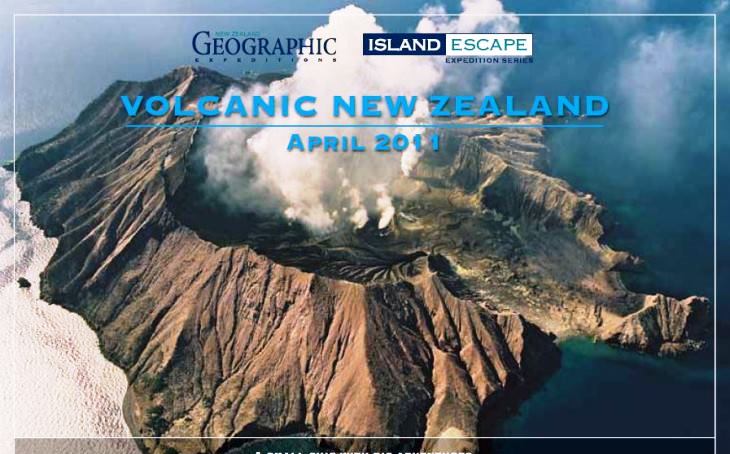 Volcanic New Zealand brochure